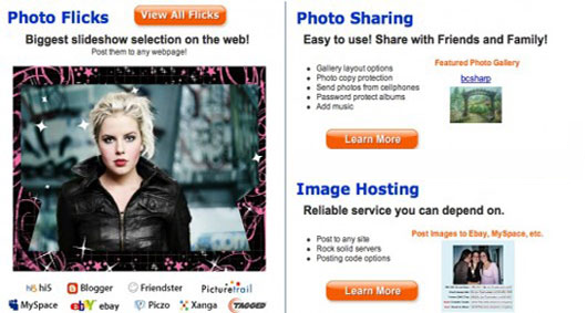 7photofliks - 10 tools per creare slideshow gratuitamente - Web Agency Napoli Flashex