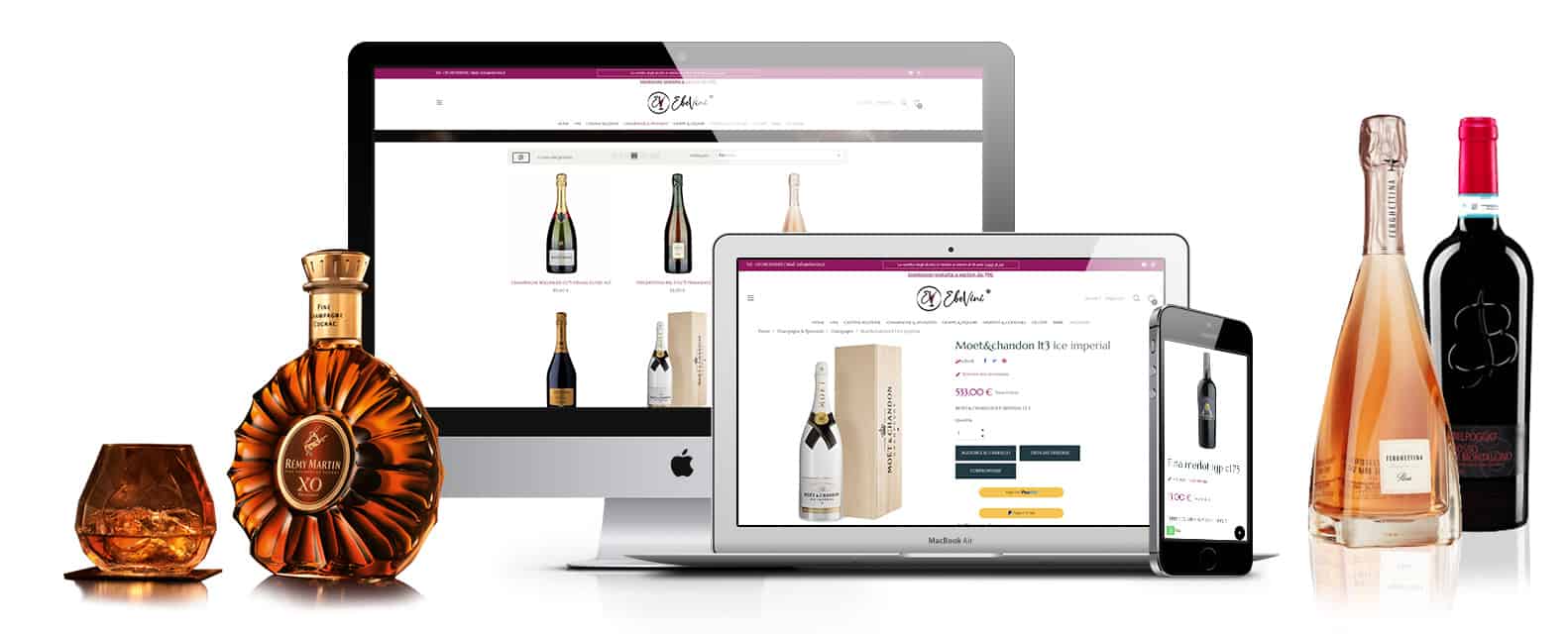 ebevini sito ecommerce napoli vini liquori spumanti - Creazione sito Ecommerce Enoteca online vini - Ebevini - Web Agency Napoli Flashex