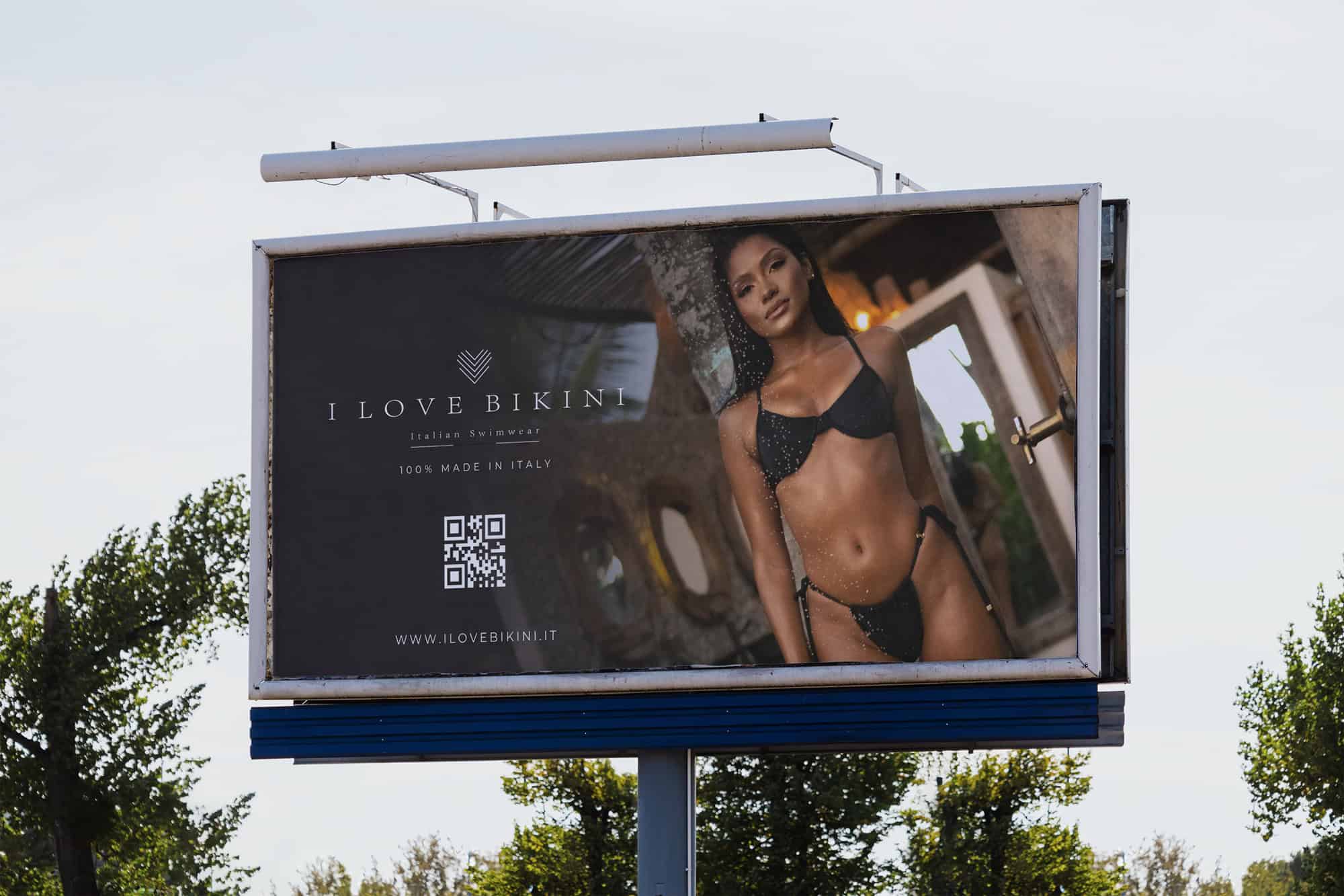 Realizzazione grafica banner 6x3 ILOVEBIKINI