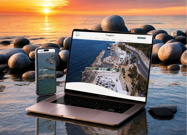 Famous Beach Castellammare di Stabia, Vico Equense, Stabilimento Balneare, realizzazione sito web per stabilimento balneare